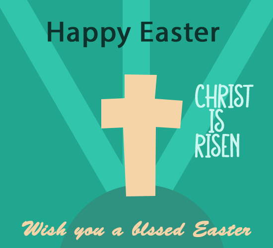 Happy Easter, Green Cross.