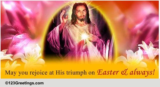 Send Easter Prayers And Peace!