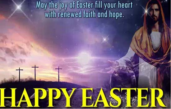 May The Joy Of Easter Fill Your Heart. Free Religious eCards | 123 ...