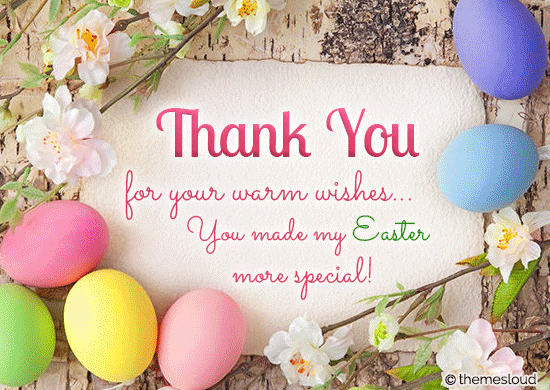 You Made My Easter More Special...