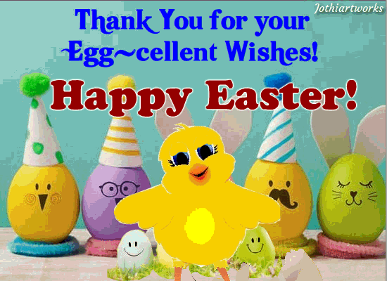 Egg-Cellent Thank You!
