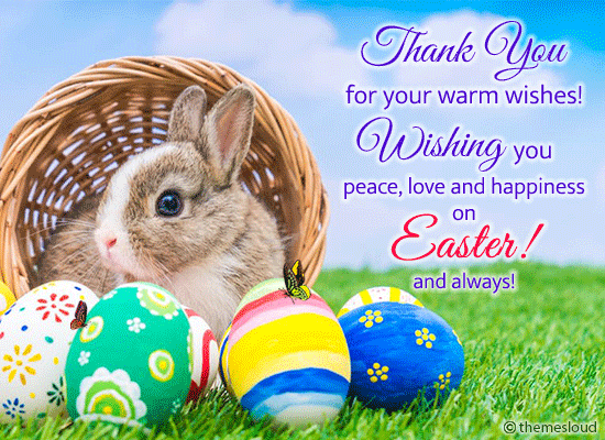 Thank You On Easter & Always!!
