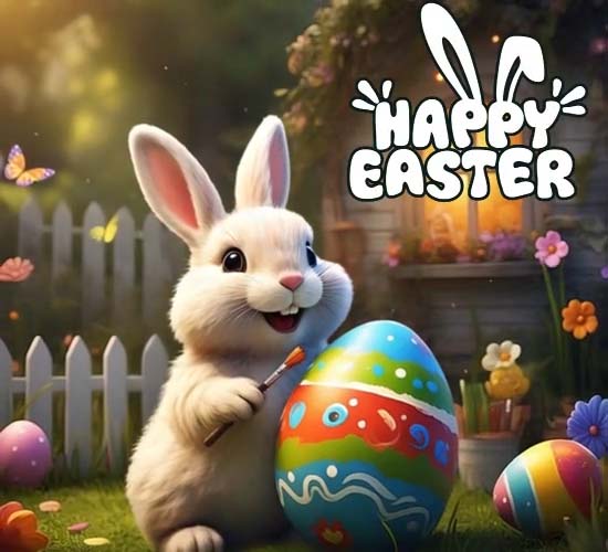 Perfect Thank You Greeting On Easter.