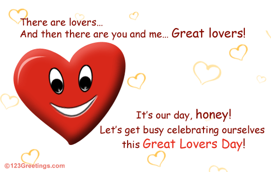 Celebrate Your Love Free Great Lovers Day Ecards Greeting Cards 123 Greetings