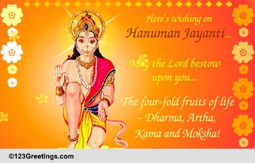 Send Divine Hanuman Jayanti Wishes!