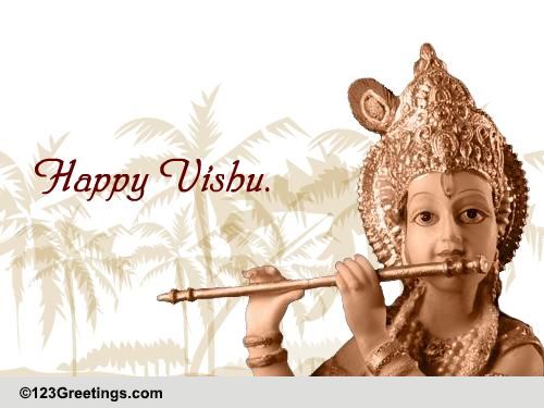 Warm Wishes On Vishu...