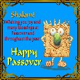 Shalom And Happy Passover!