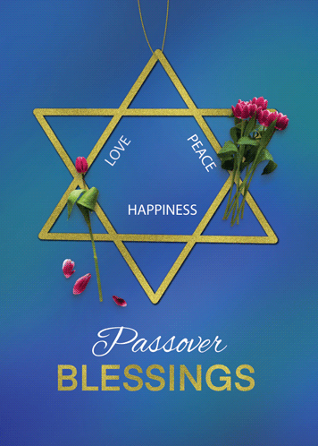 Passover Blessings Star Of David.
