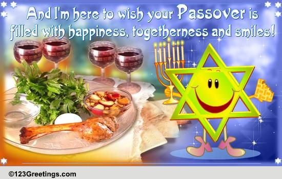 Share The Joy Of Passover Seder!