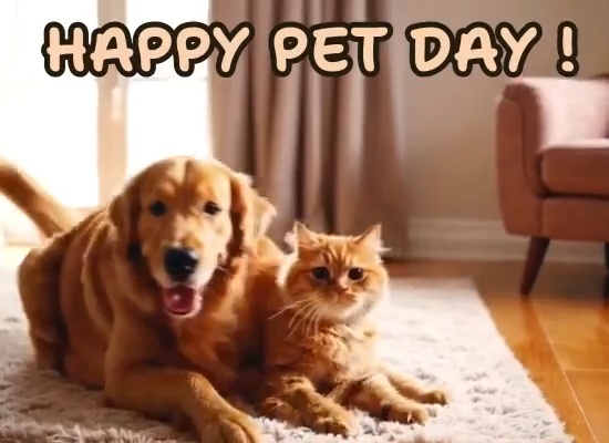 Celebrate Pets With Love Today