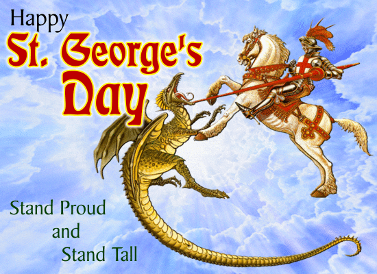 A Happy St George’s Day Ecard.