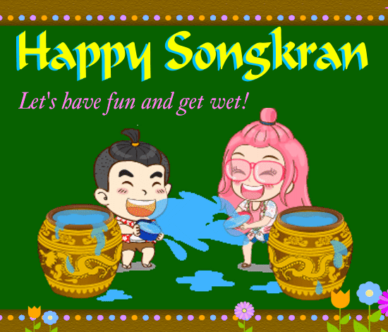 A Happy Songkran Ecard For You.