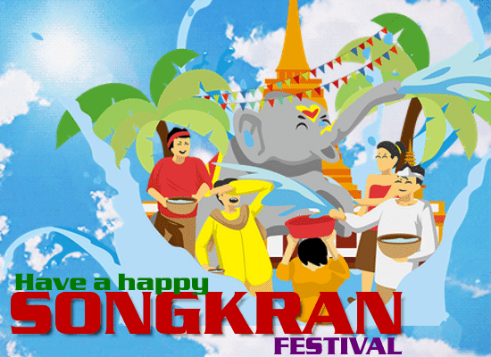 A Happy Songkran Festival...
