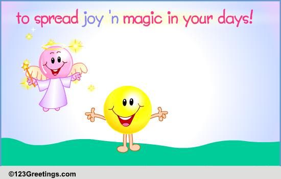 Spread Joy On Be An Angel Day!