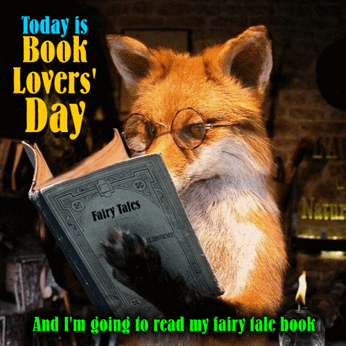 Fox Reading A Book.