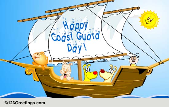 Celebrate Coast Guard Day Today.
