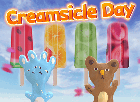 We Love Our Creamsicle!
