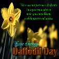 A Happy Daffodil Day Ecard.