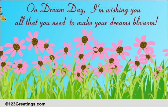 A Sweet Wish On Dream Day.