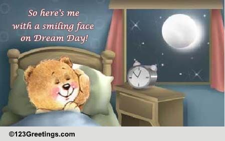 Send Sweet Wishes On Dream Day.