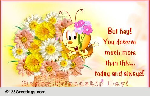 Flowers To Celebrate Friendship Day.