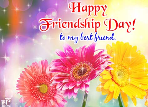 Happy Friendship Day To U. Free Flowers eCards, Greeting Cards | 123 ...