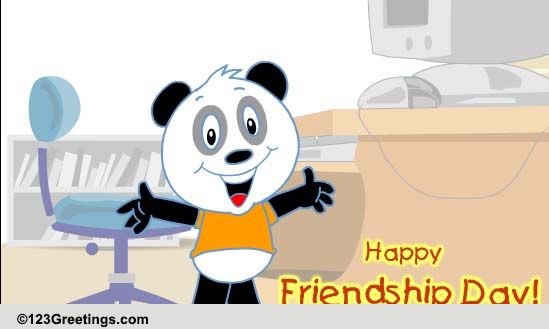Cyber Hugs On Friendship Day.