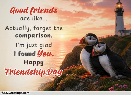One Of A Kind Friendship.