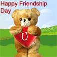 Warmest Friendship Day Hug!