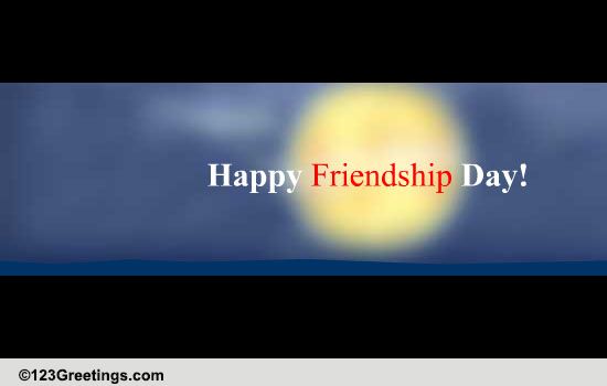 Send Gratitude For A Great Friend!