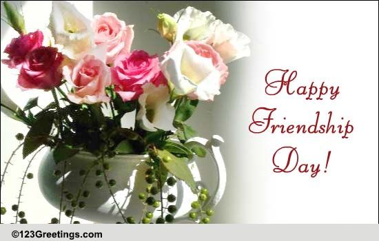 Thank Your Friend On Friendship Day.