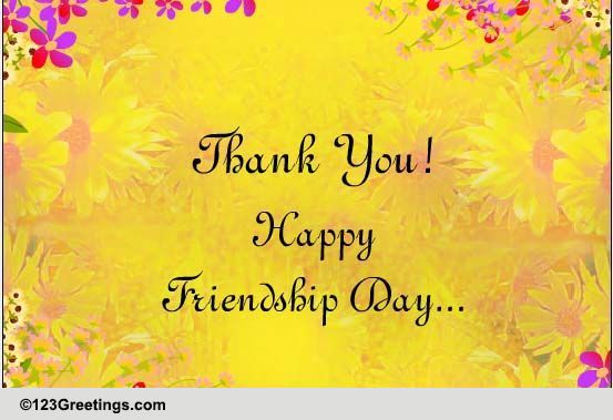 A Thoughtful Thank You Wish...