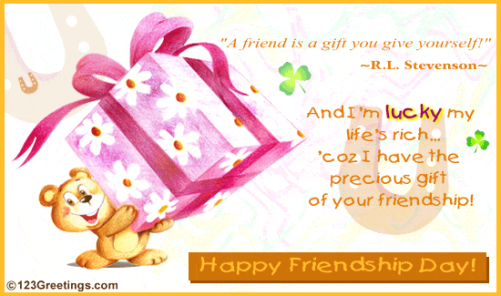Your Friendship Is Precious...
