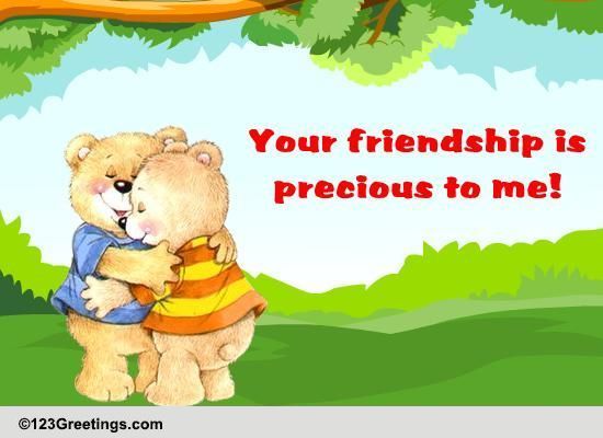 For A Friend You Always Care 'Bout.