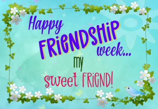 Friendship Week Cards, Free Friendship Week Wishes, Greeting Cards ...