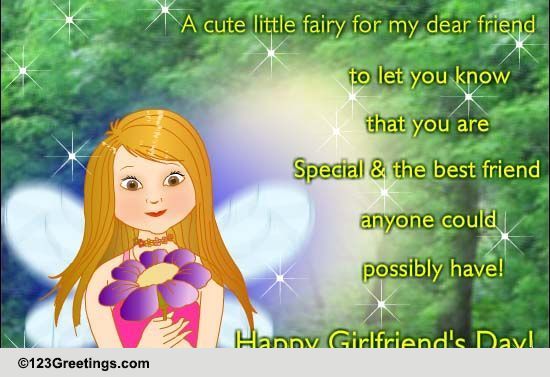 Heartfelt Wishes On Girlfriend's Day! Free Girlfriend's Day eCards ...