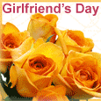 Warm Wish On Girlfriend&apos;s Day.