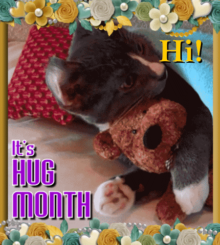 It’s Hug Month!