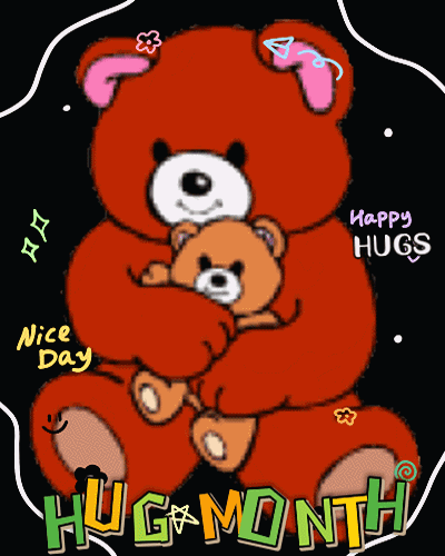 A Cute Happy Hugs Ecard For You.
