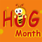 Cute Wish On Hug Month.