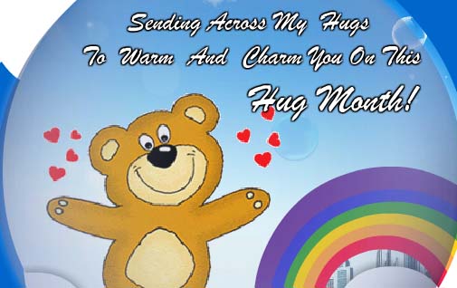 Sending Across My Hugs! Free Hug Month eCards, Greeting Cards | 123 ...