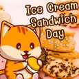 Cookie Bliss: Ice Cream Sandwich Day!