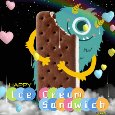 Yummy Ice Cream Sandwich!