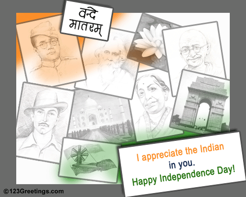 Warm Wishes On Independence Day...