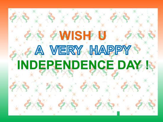 Greetings On Independence Day.