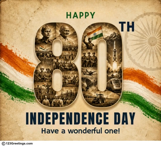 A Milestone Independence Day Wish