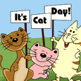 A Fun Wish On International Cat Day.