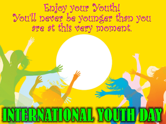 My International Youth Day Ecard.