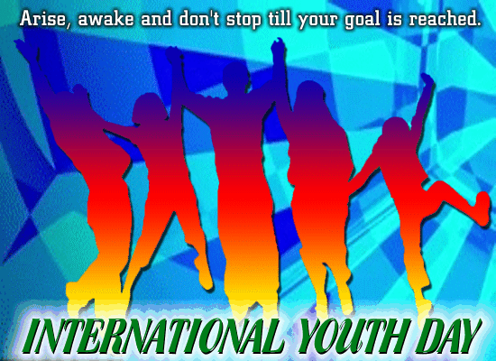 A Youth Day Message Card.