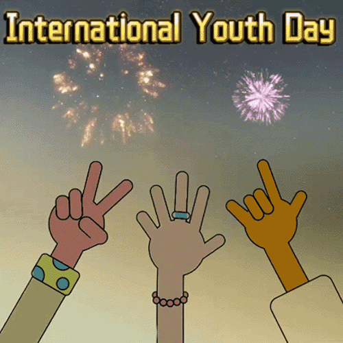 International Youth Day Card For You.